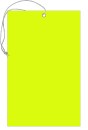  Elastic String Tag 3 1/2x5 1/2 Fluorescent pink